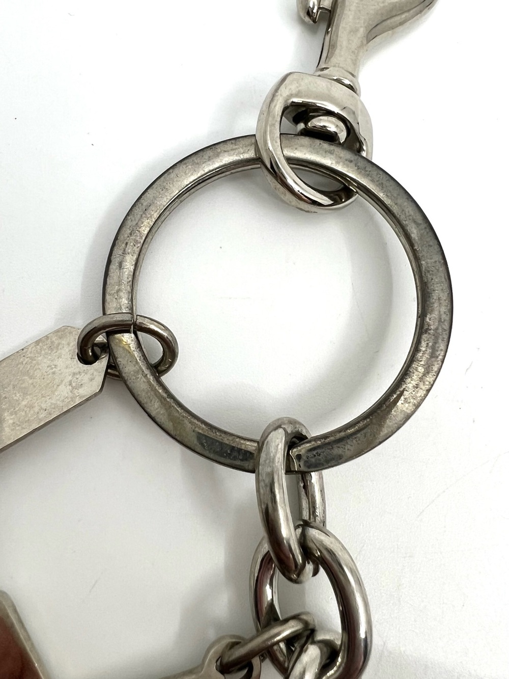 Coach Large Star Keychain Silver Tone Dangle Rhinestone Bag Charm Keychain Y2K - Picture 14 of 14